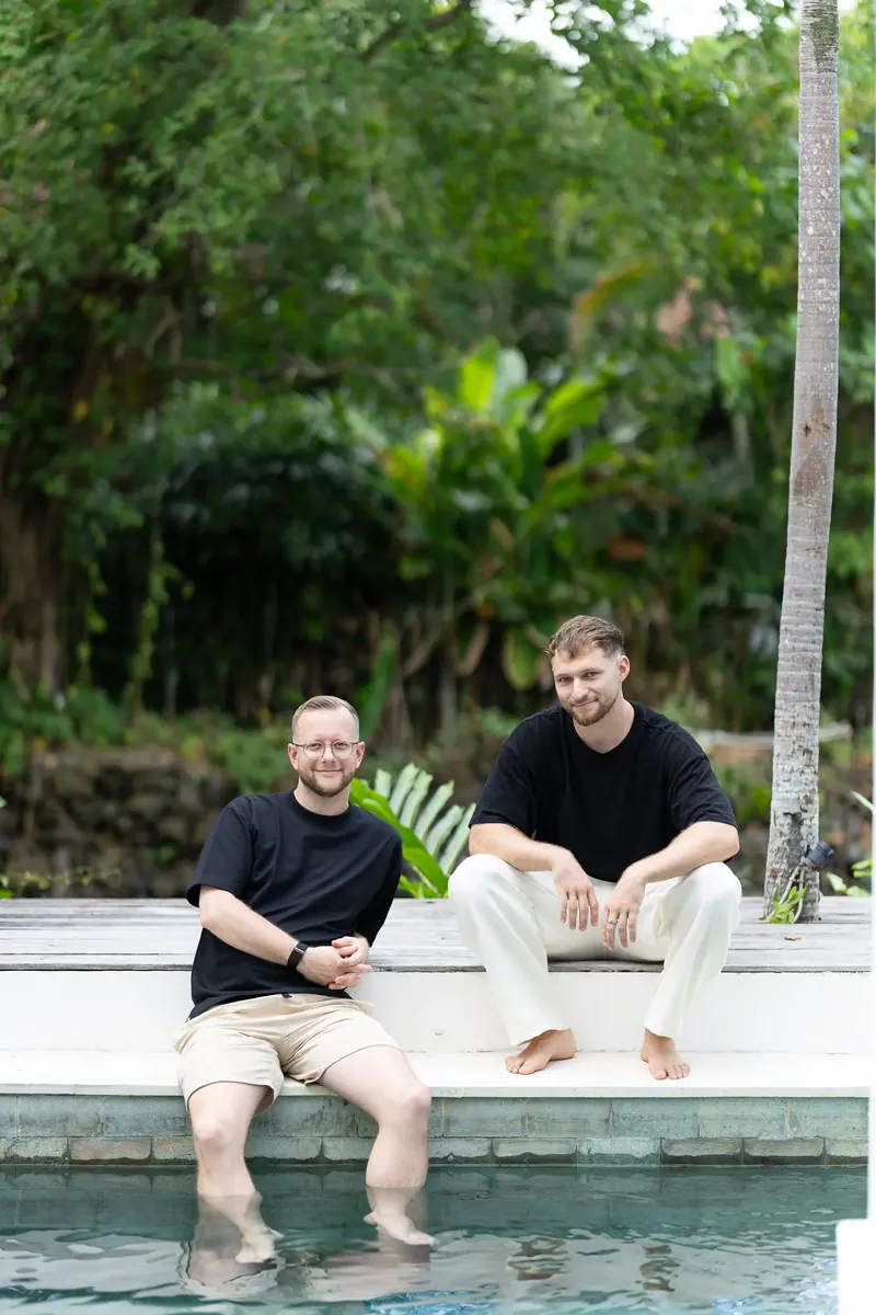 Tim und Felix, die beiden Mentoren von heyfreiheit